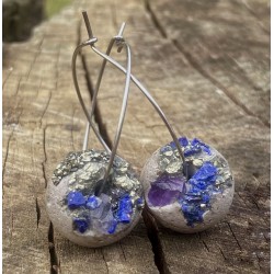 kruhové náušnice s...